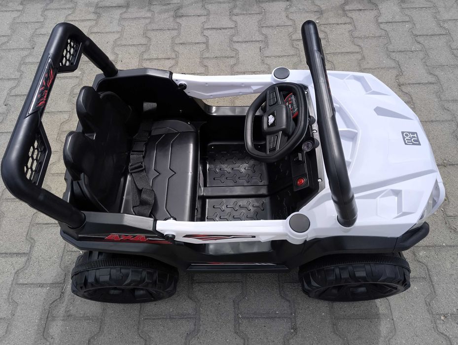 TEXAS акумулаторен джип Fast UTV бял