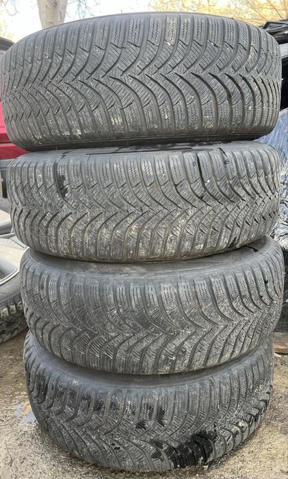 Зимни гуми с джанти 15 цола 5x112 за VW Audi Skoda Seat
