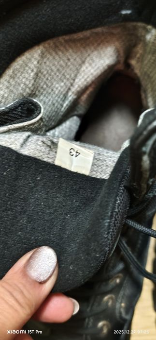 Мъжки кожени кубинки 43