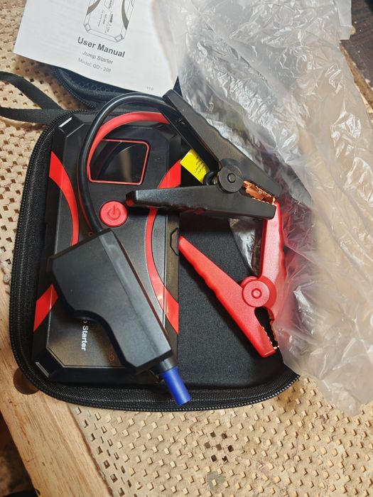 Преносим стартер за автомобил Scstartx QD-208, 2000A, 12V