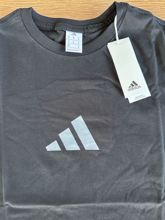 Мъжка,памучна,черна тениска Adidas