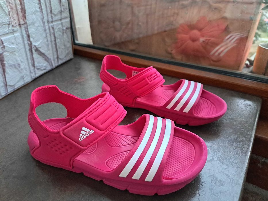 детски сандали,Adidas,летни отворени обувки,гумени за момиче,адидас,33