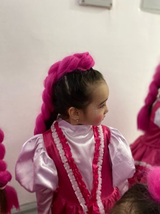 Костюм Маши , с париком , для девчоки 5-7 лет