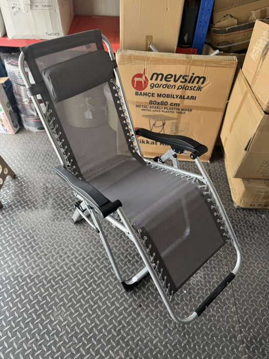 Сгъваем шезлонг до 150кг