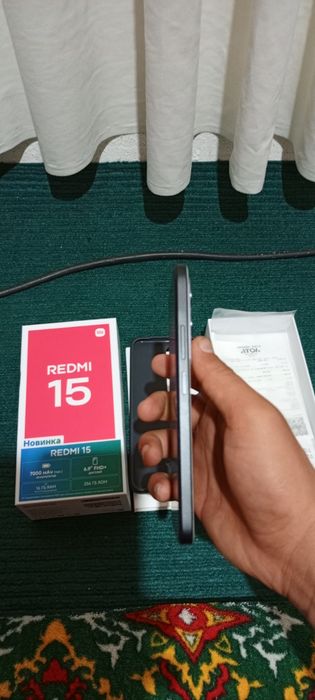Redmi 15 256.xotira