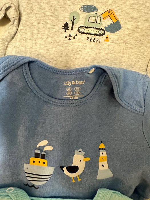 Лот дрехи дете бебе момче есен-зима 74-80  H&M,Topimini,немски марки