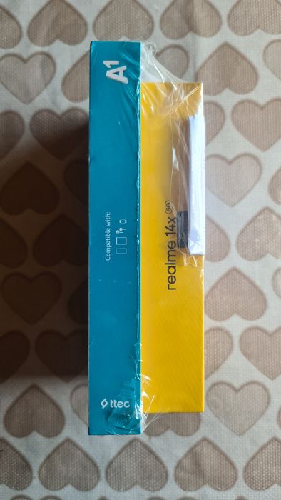 Realme 14x--5G, 128GB, 6GB RAM, Dual..+подарък.Гаранция!!