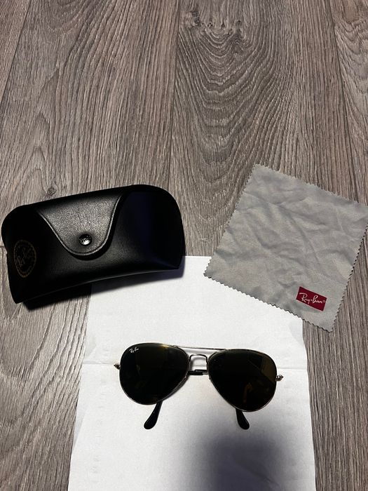 Слънчеви очила Ray-Ban Aviator Original – златна рамка