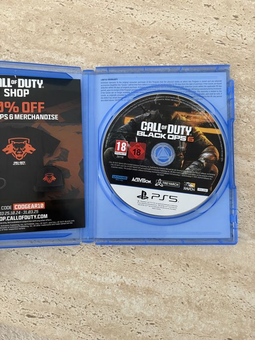 Vand CoD BO 6 PS5