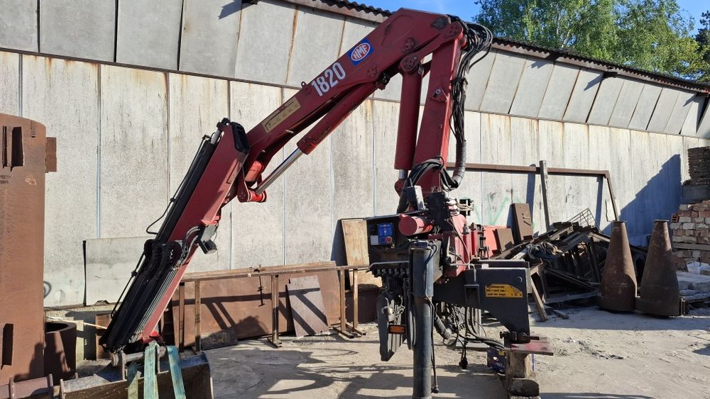 Самосвал 4оси с кран