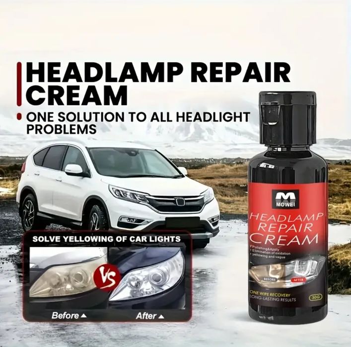 Kit Soluție Polish Faruri , aplicare rapida