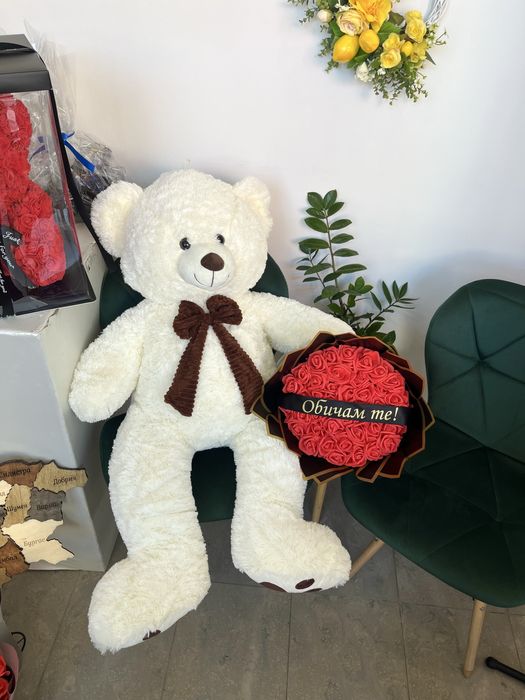 Букет от вечни рози