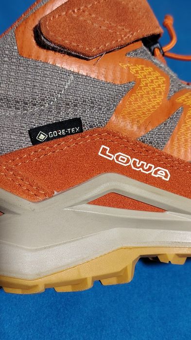 LOWA Maddox Pro GTX Mid Vr Jr ghete copii, mărimea 33, interior 20,5 cm.