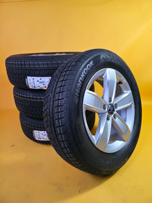 Roti Jante Anvelope 5x112 215/65/17 OEM Skoda Kodiaq NOI 2025 AO