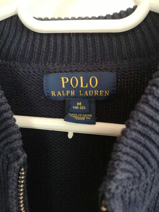 pulover jacheta bumbac bluza copii Polo Ralph Lauren  10 - 12 ani
