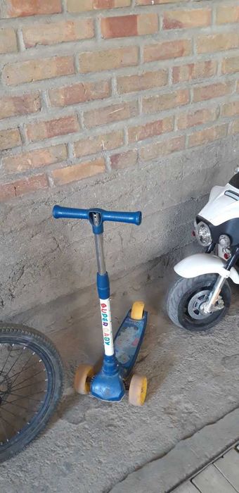 Велик Детский мотоцикл самокат Детский Velik JUDA ZO"R мощный