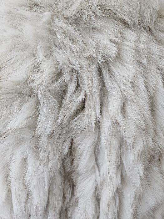 Палто от лисица без забележки, размер S