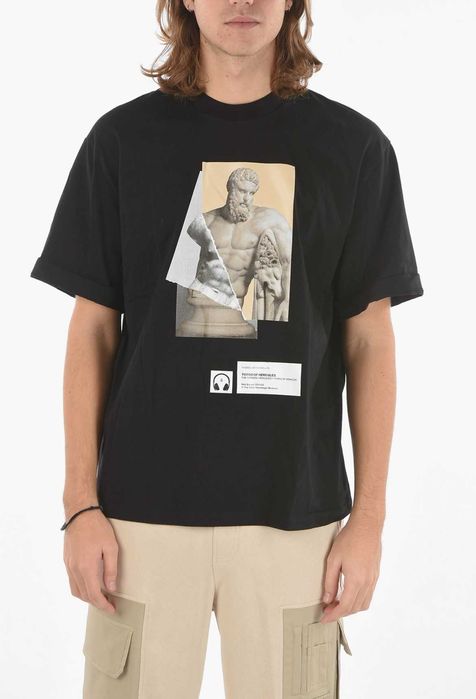 Neil Barrett tricou S italy, original, retail 326 euro