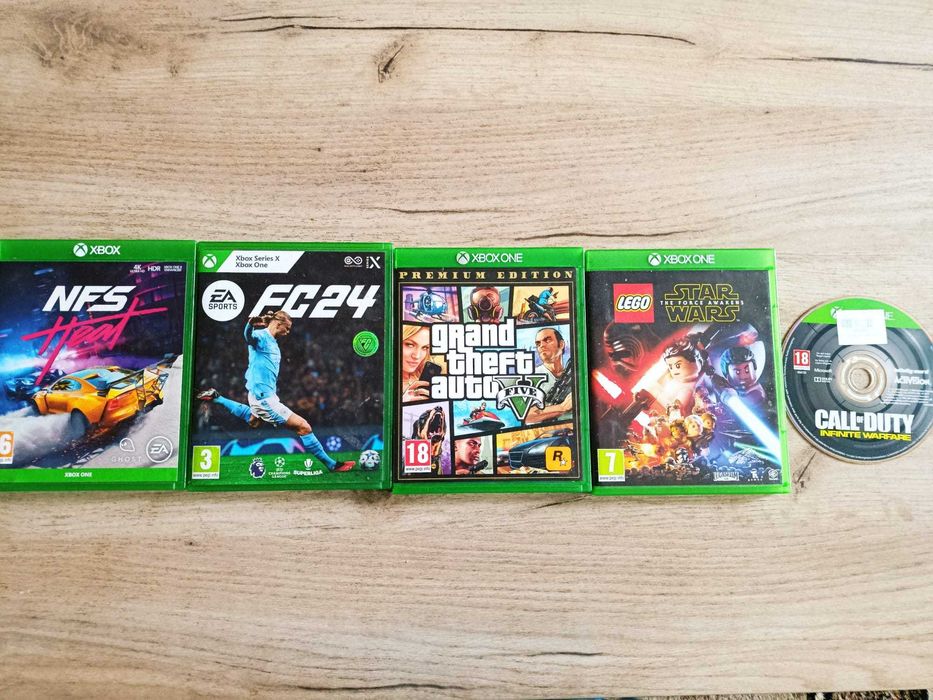 Xbox One S + 1 controler + 5 jocuri