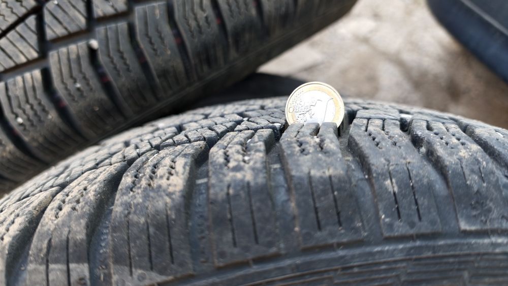 Оригинални джанти от Ауди/Audi 16" 5x112,57.1 плюс зимни гуми Гиславед/Gislaved 205/60/16 XL.