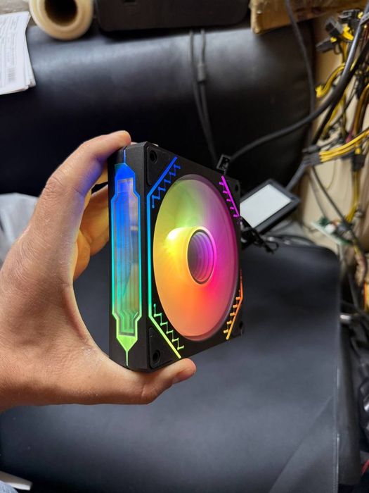 Кулер для корпуса 120 мм АРГБ ПОДСВЕТКОЙ