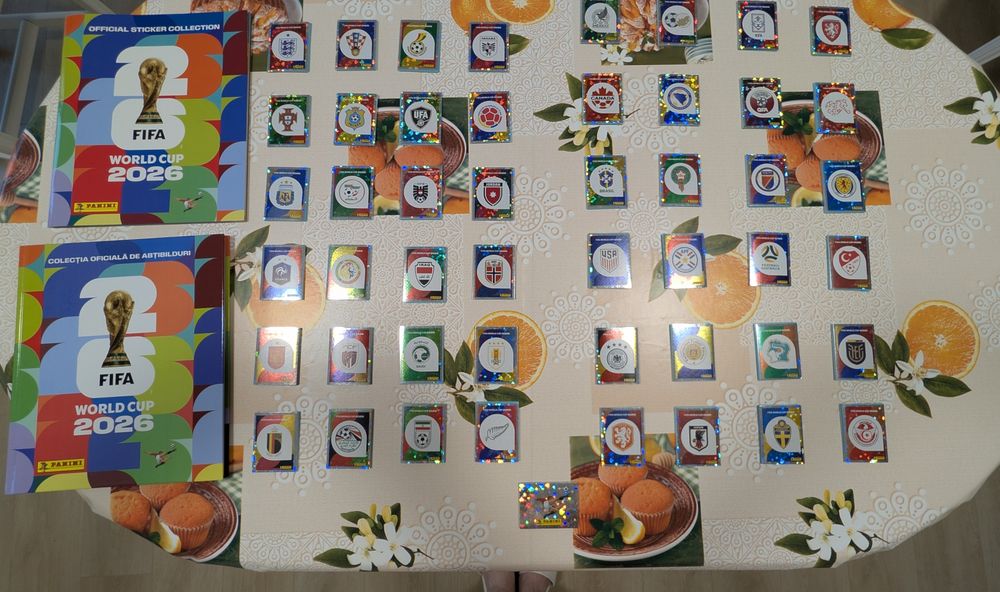 Colecție completă Panini World Cup 2026
