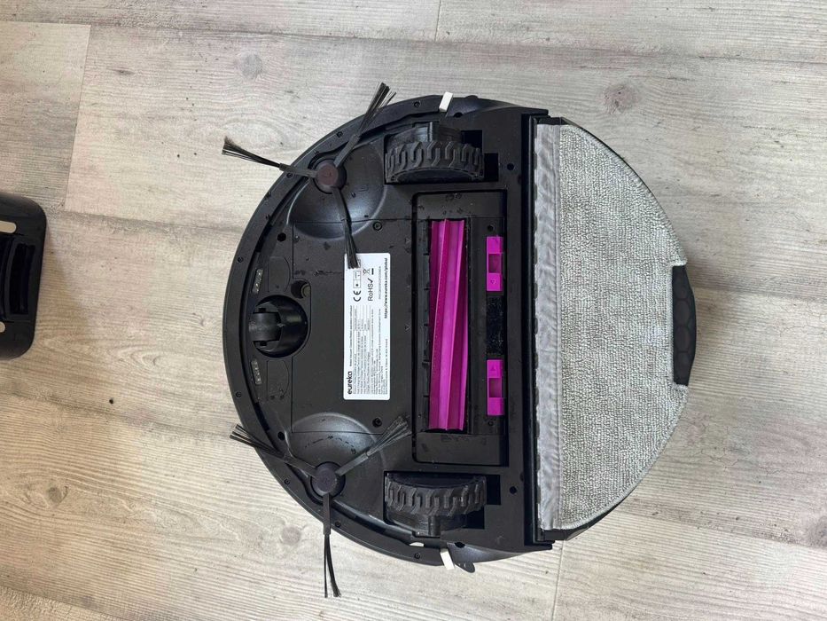 Прахосмукачка робот Eureka E20 Plus - автоматична станция, 8000Pa [Бяла]
