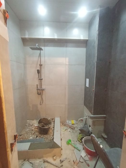 кафель жабыстрамыз душевой до ключя