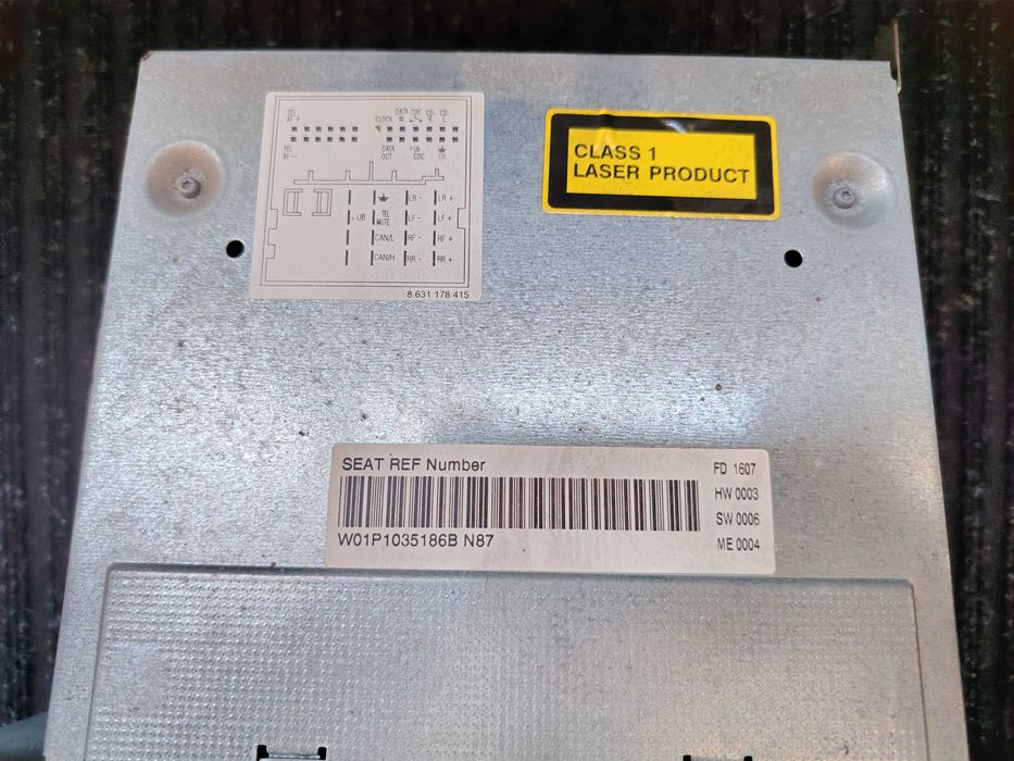 Оригинално CD MP3 Seat Leon 1p1/ Сеат Леон 1p1
