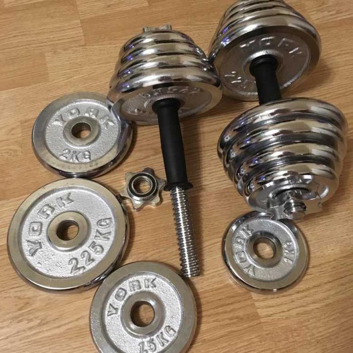 Продам разборные гантели разных весов