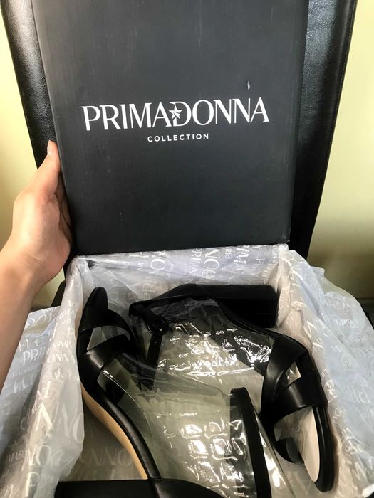 Италиански кожени сандали, размер 40