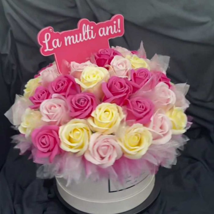 Buchete și aranjamente florale din sapun