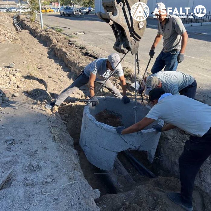 Услуги установки колодцев в Ташкенте