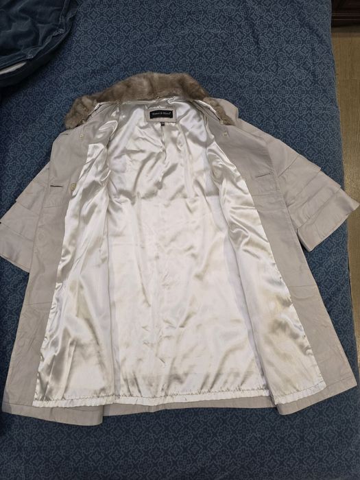 Продаётся кожаный плащ