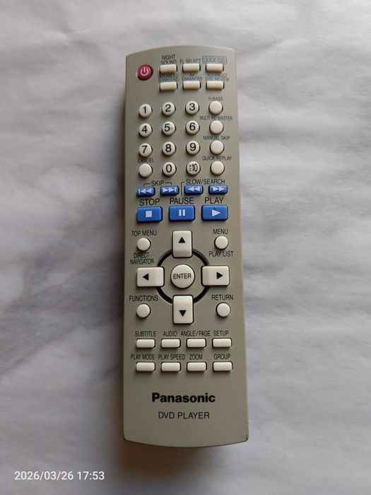 Пульт dvd Panasonic