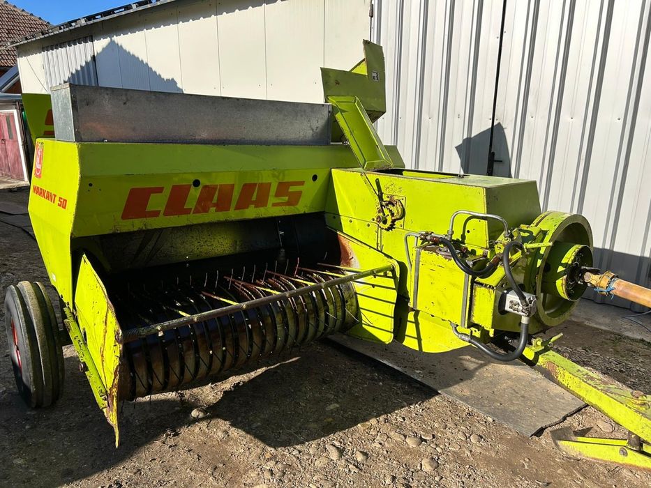 Presa claas markant 50 cu incarcator baloti