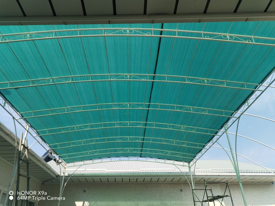 Тент соя сетка урнатиш обшивка бассейн навес йопиш банер тент сетка ус