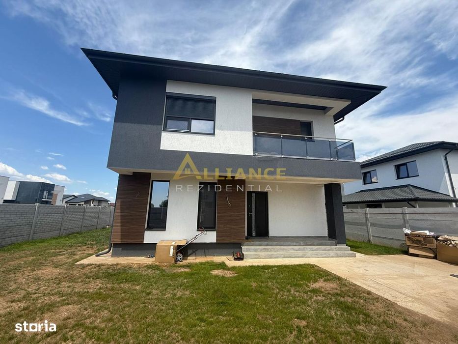 Casa individuala P+1E ~ 5 camere 3 bai + dressing ~ teren 470mp