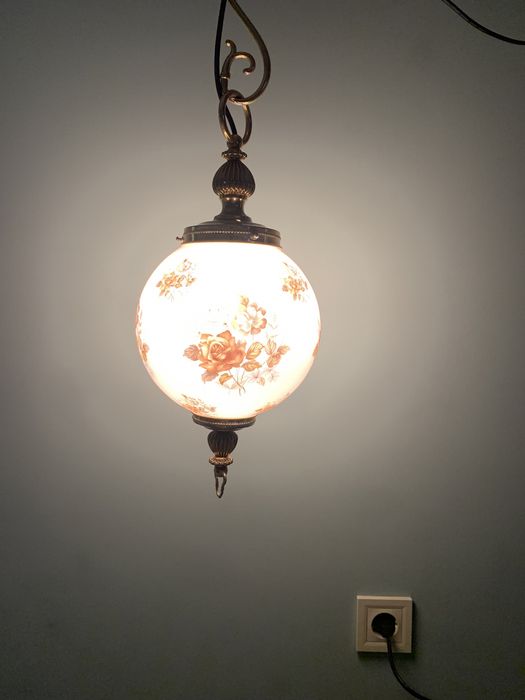 Пендел стъклен / Targetti Sankey / Италия / 70-те