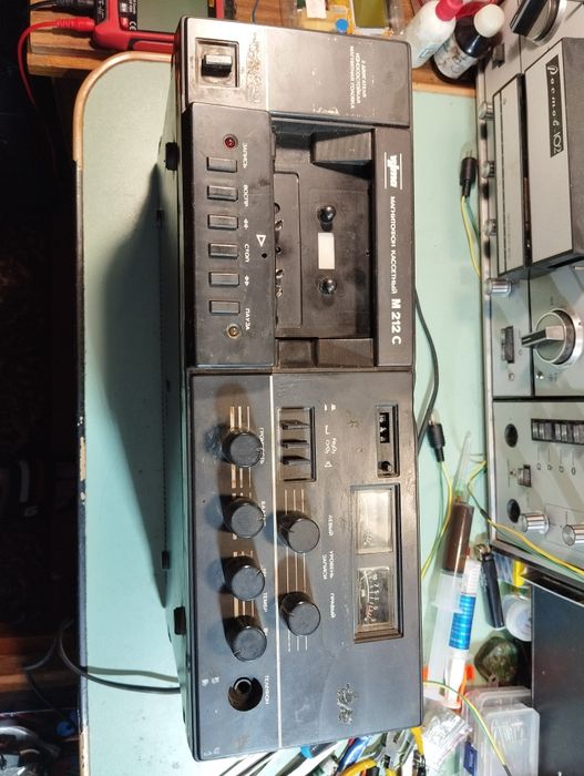 Магнитофон Вильма 212С после ремонта