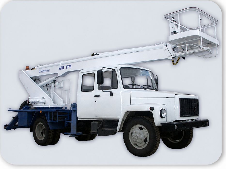 Автовышка АГП 17м. Телескоп