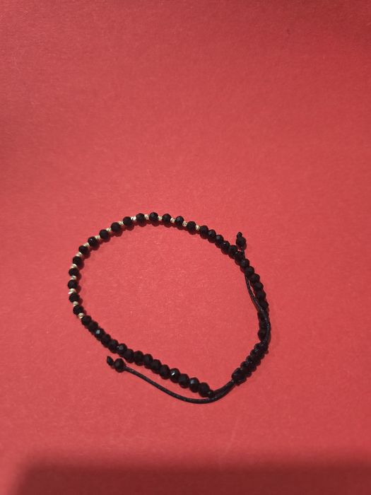 Bratari HANDMADE cu bilute de aur 14k