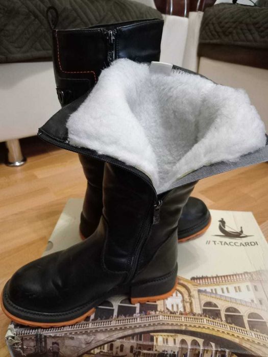 Сапоги зимние, размер 34