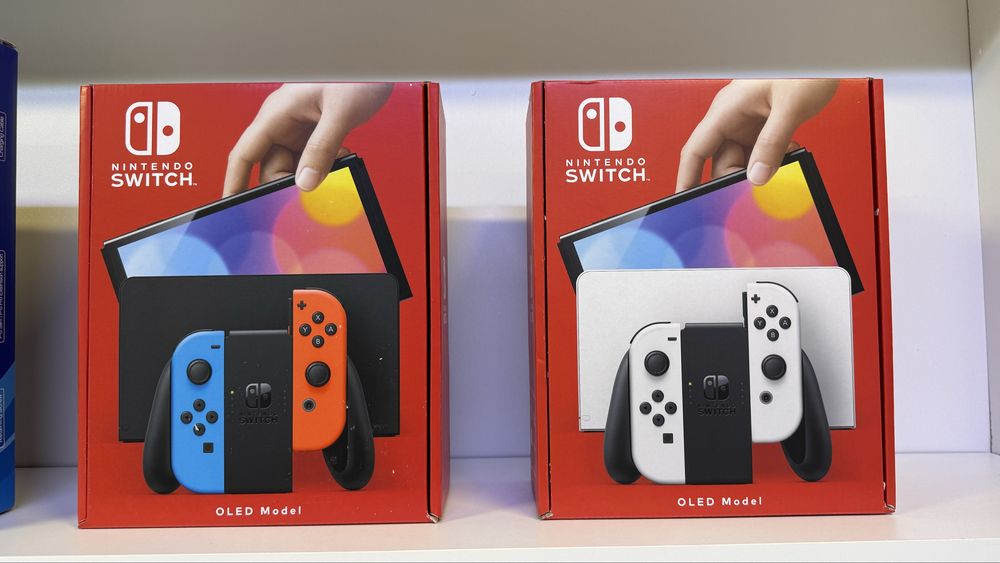 Nintendo Switch OLED White | Нинтендо Свич белый новый