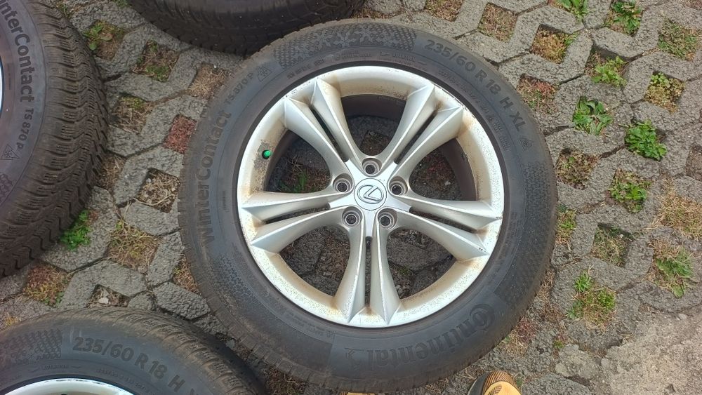 Гуми с оригинални 18" джанти за Lexus RX 450h