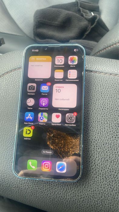 iphone 13 акб ауыскан ориг 100% состаяние муз
