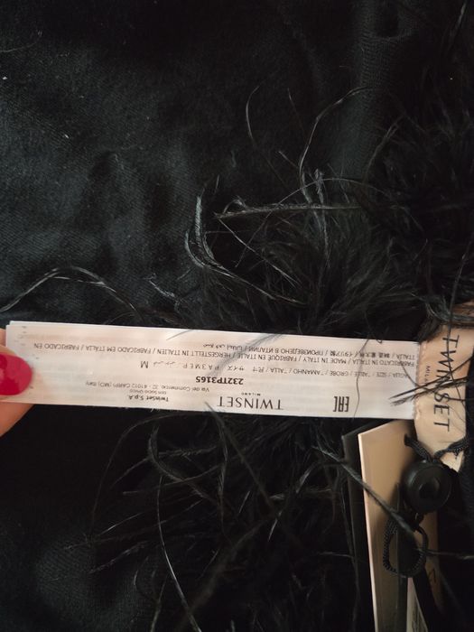 Нова блуза плетиво Twinset с пера