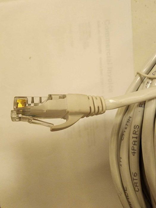 Кабель 30 метров витая пара UTP Cat. 6