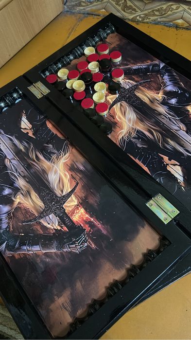 Нарды и шахматы деревянные