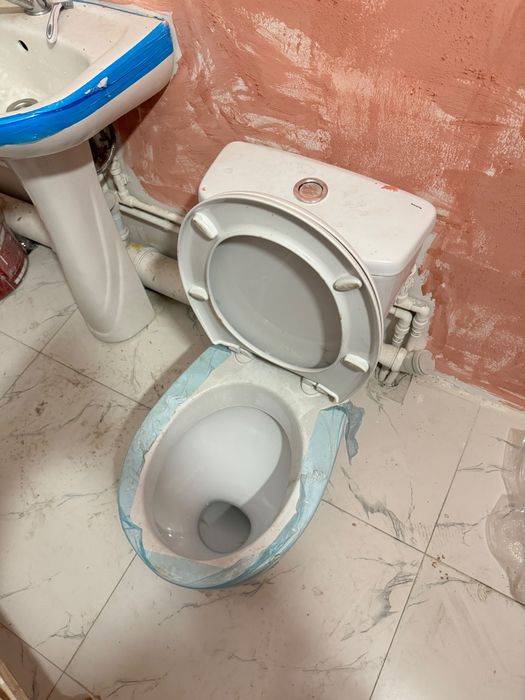 Умывальник, туалет, ванна